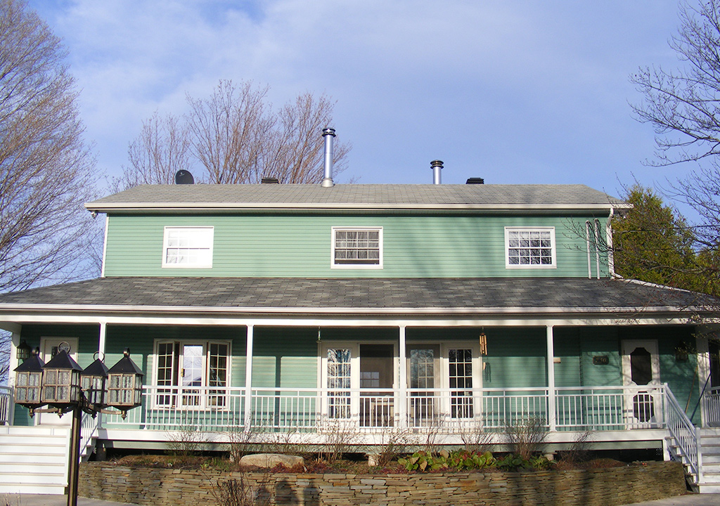 Façade au crépuscule 3